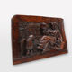 17th Century Gothic Hand Sculpted Oak Panel, Belgium