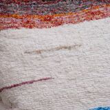 Hand-woven handmade cushion cover made from recycled cotton