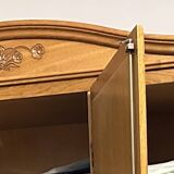 3-door, 3-drawer wardrobe in solid oak