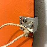 Vintage beveled smoked mirror