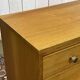 Commode anglaise des années 70 en acajou