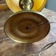 Lampe de salon vintage en laiton