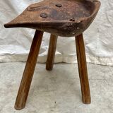 Tabouret art populaire brut