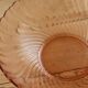 Vintage glass salad bowl Rosaline Arcoroc