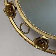 Round sun mirror from the 1960s Italy.