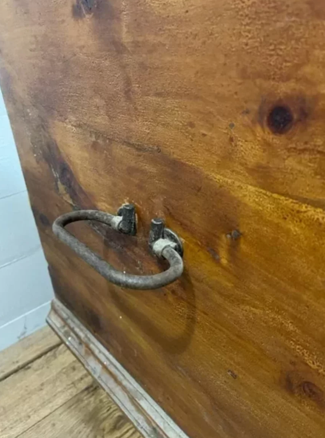 19th century carved wooden chest of drawers