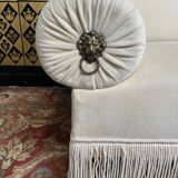 Empire velvet beige style sofa