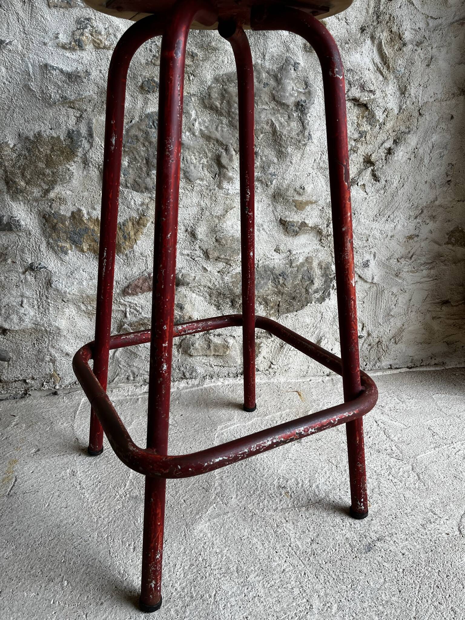 Industrial high stool - workshop
