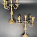 Chandelier à 5 branches motifs vignes
