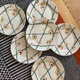 Assiettes Badonviller anciennes
