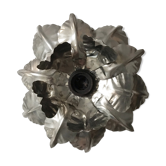 Silver sconce metal flower from the 70's