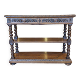 Console desserte en chêne