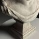 Buste de Vitellius en plâtre romain, 20e siècle.