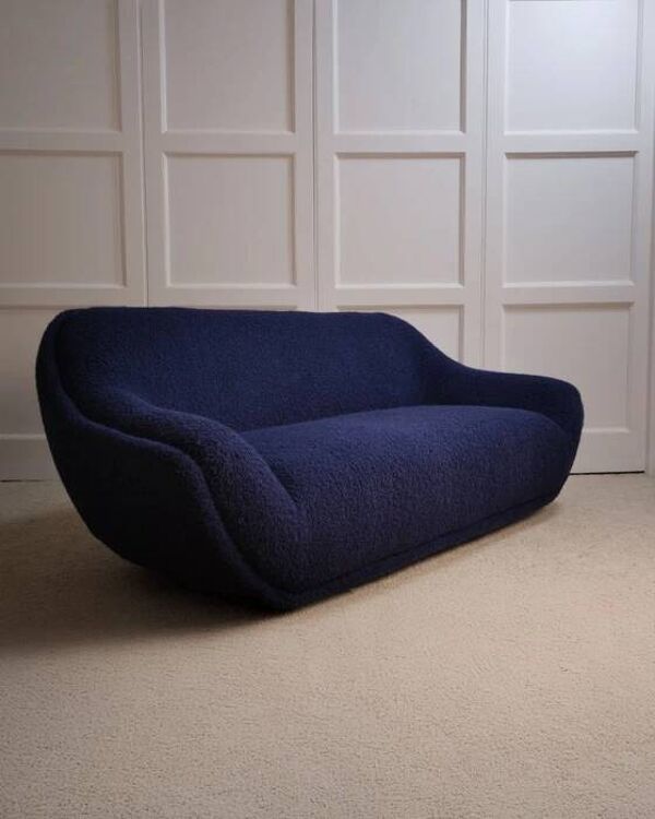 Canapé bleu, Italie années 1970