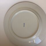 Plate motif epi Porcelain