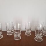 Set of 6 cavalier stemmed glasses