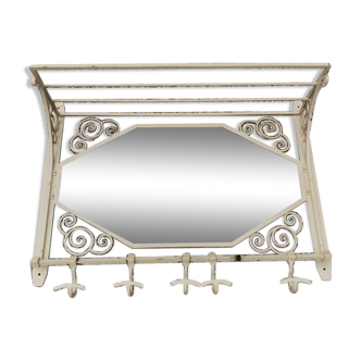 Art deco iron coat holder - 100x75cm