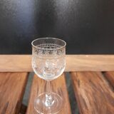 18 verres en cristal