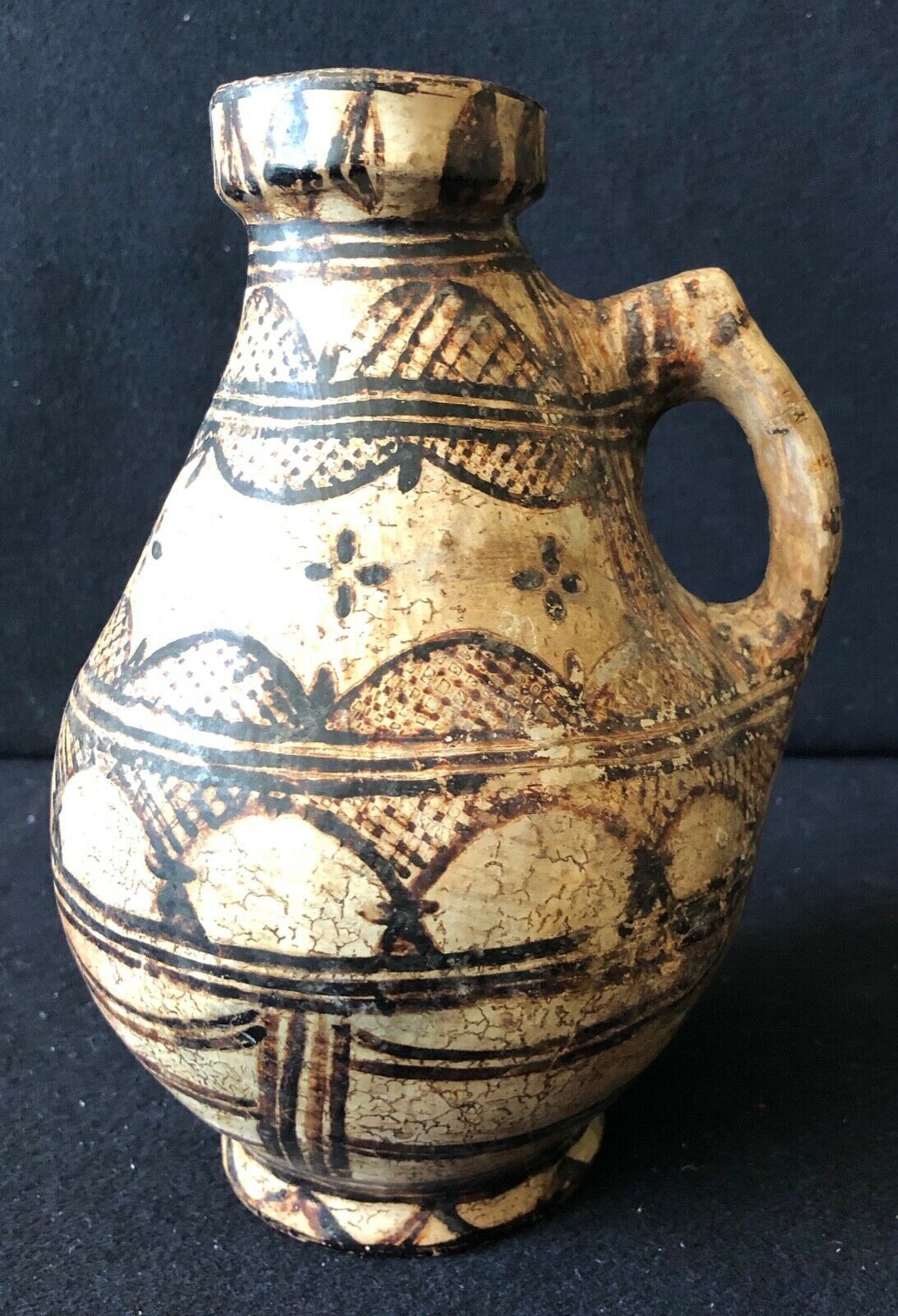 Ceramic Berber jug Kabylie