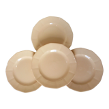 4 dessert plates by Digoin Sarreguemines