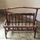 Door old rattan bamboo vintage magazines