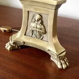 Old church tripod lamp base