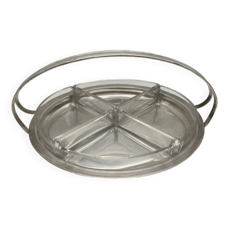 Christofle silver plated serving dish