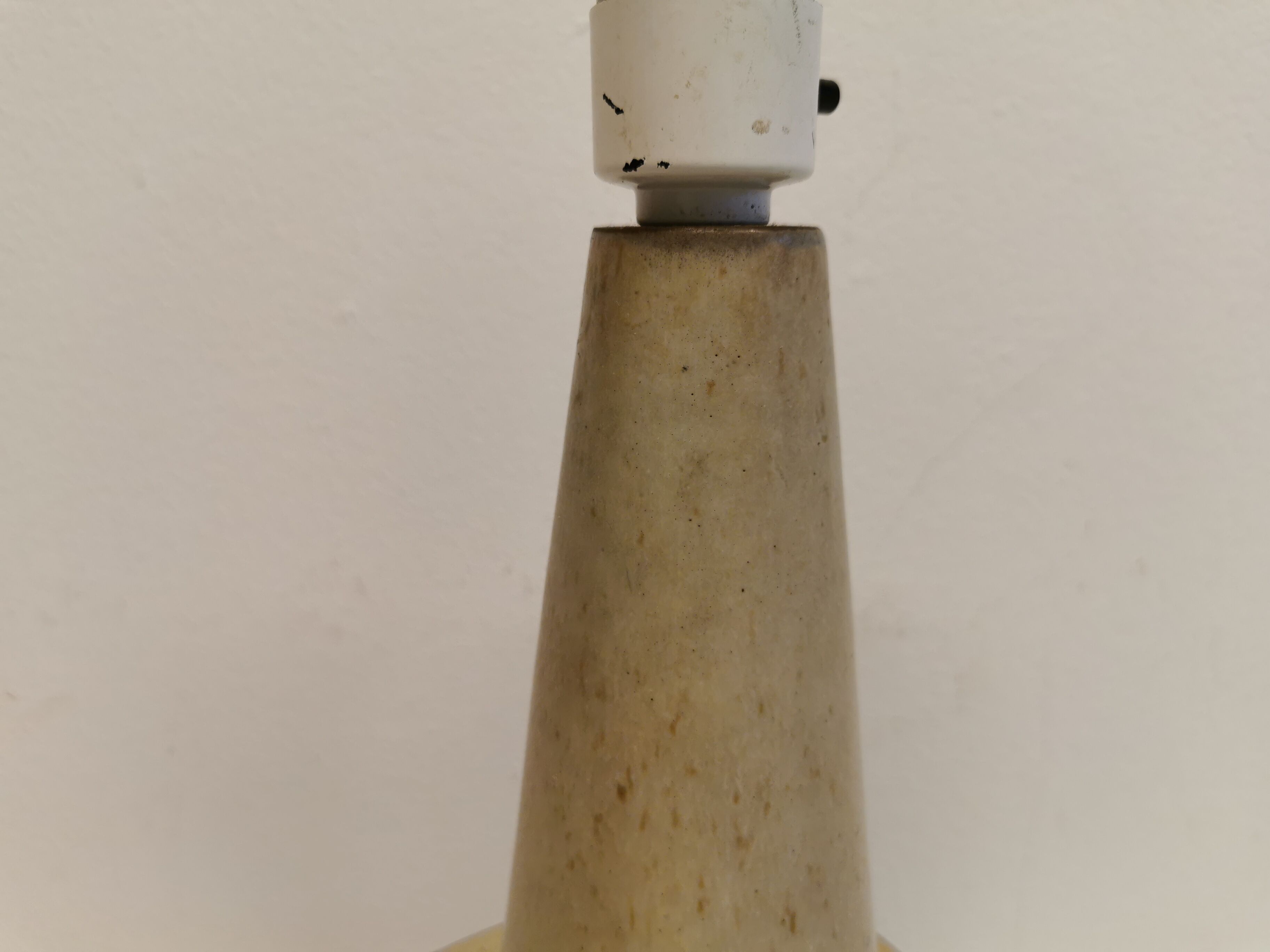 Danish ceramic table lamp, designed by Marianne Starck for Michael Andersen & Sons, 1960s