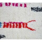 Colorful Berber carpet 279 x 148cm