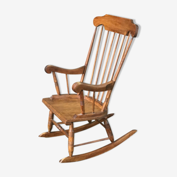 Rocking chair vintage scandinave