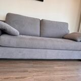 Grey 3-seater sofa