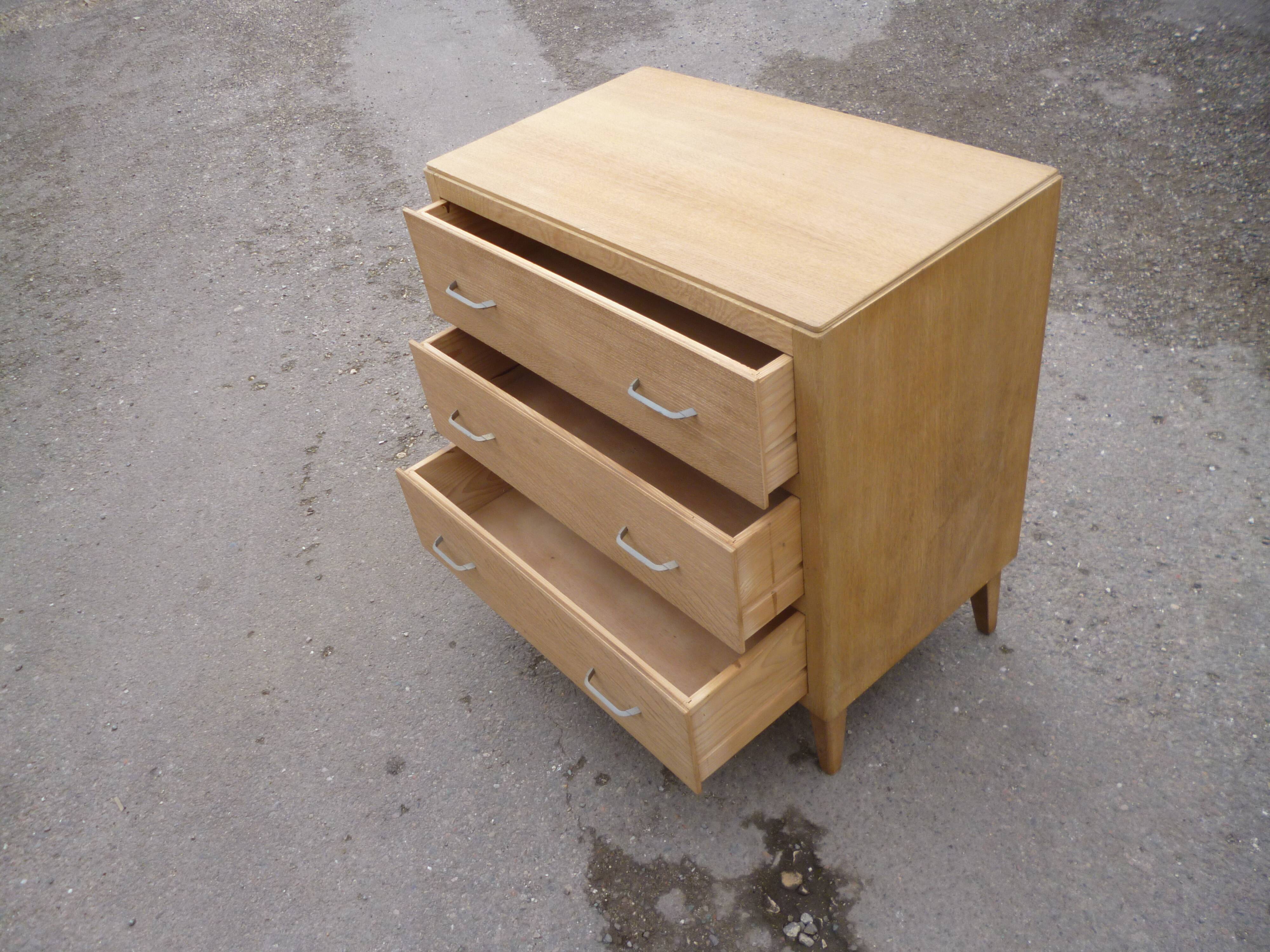 60 year oak chest of drawers