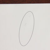 Rectangular teak mirror 1960