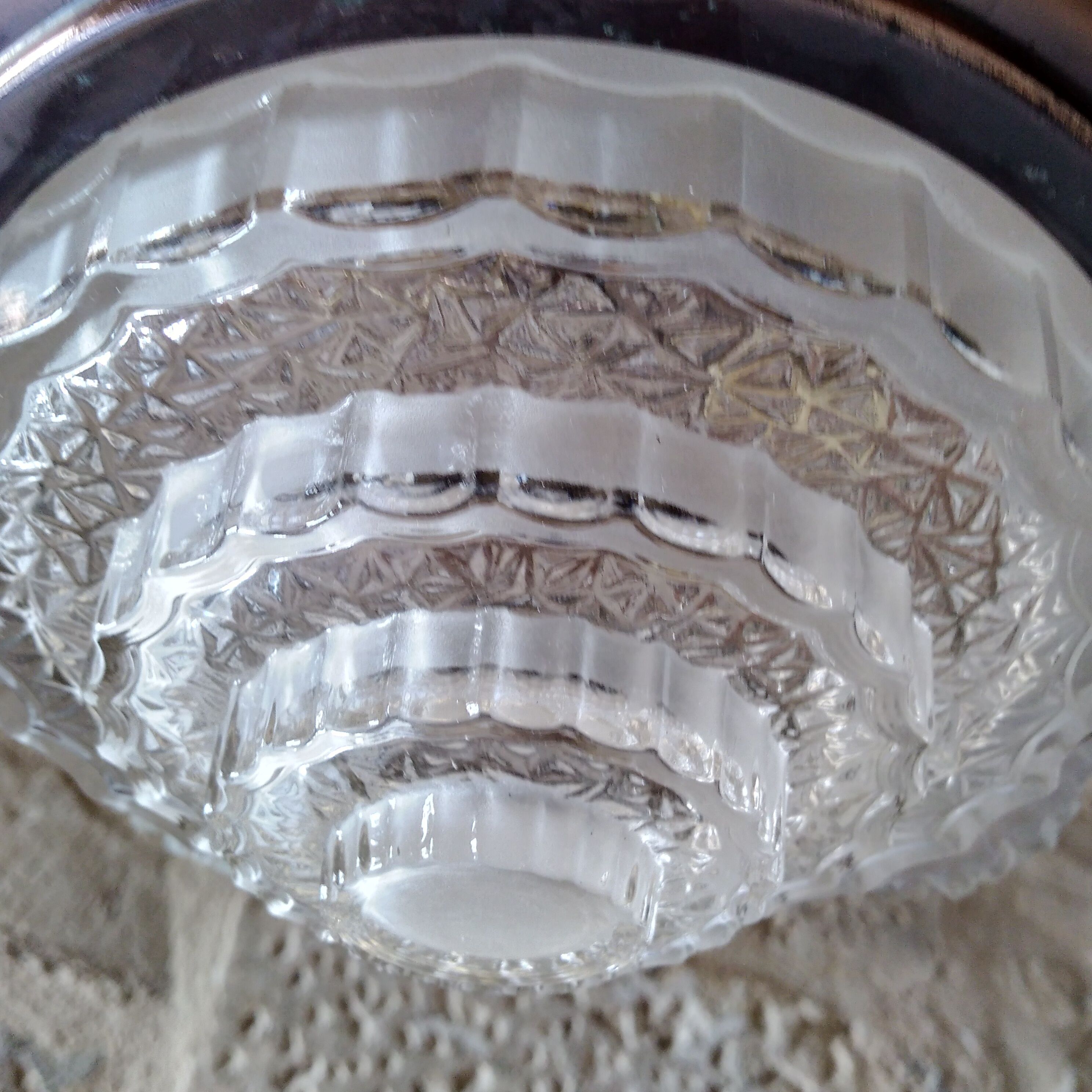 Art Deco pendant lamp glass building