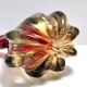 Red, Orange and Yellow Sommerso Murano Glass Vase, Italy