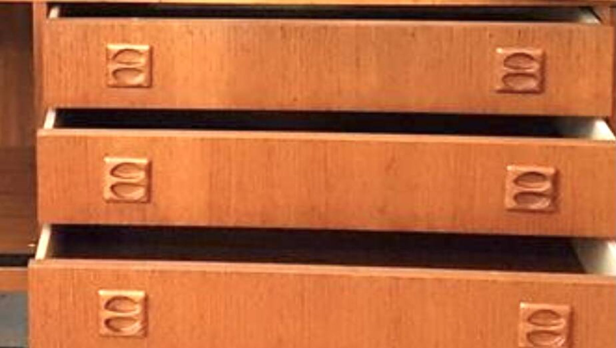 Vintage Scandinavian teak sideboard