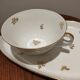 Limoges porcelain cup and tray: a selfish one