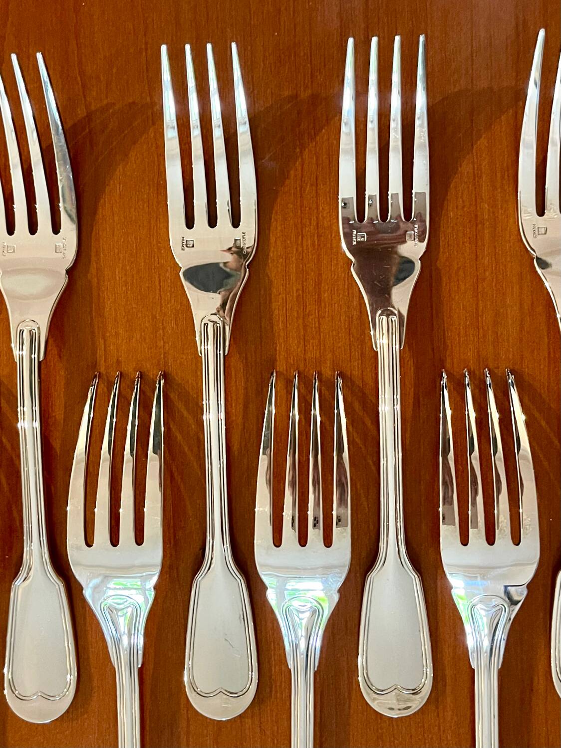 Christofle Chinon, fish cutlery, serving cutlery