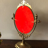 Ancient brass mirror
