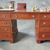 Small Desk with Drawers in Mahogany, 19th Century