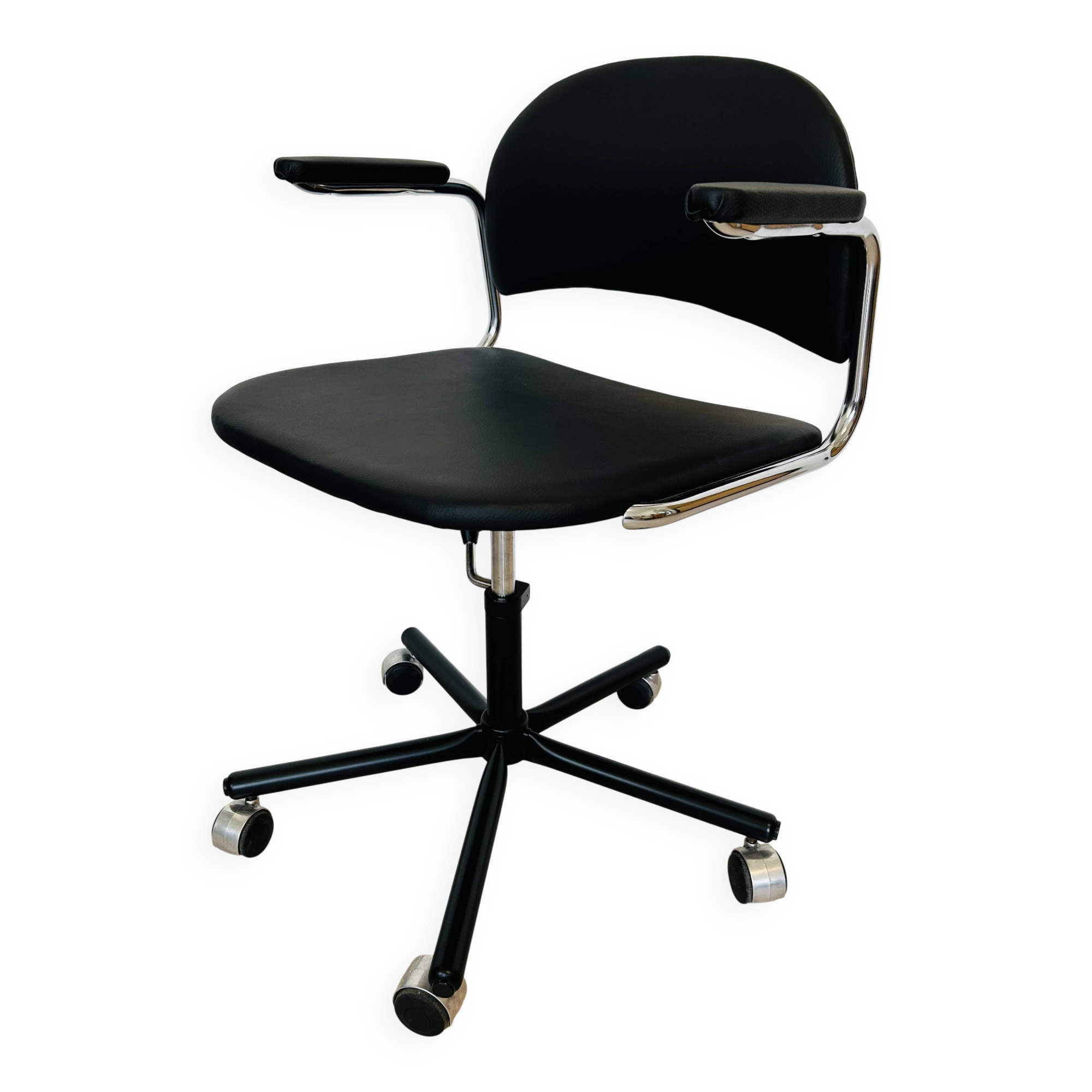 Fully Restored Office Desk Chair by Kovona, Czechoslovakia 1970’s
