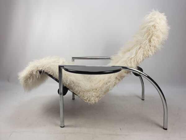 Chaise lounge réglable ''Noe'' par Ammanati et Vitelli pour Moroso, années 1980