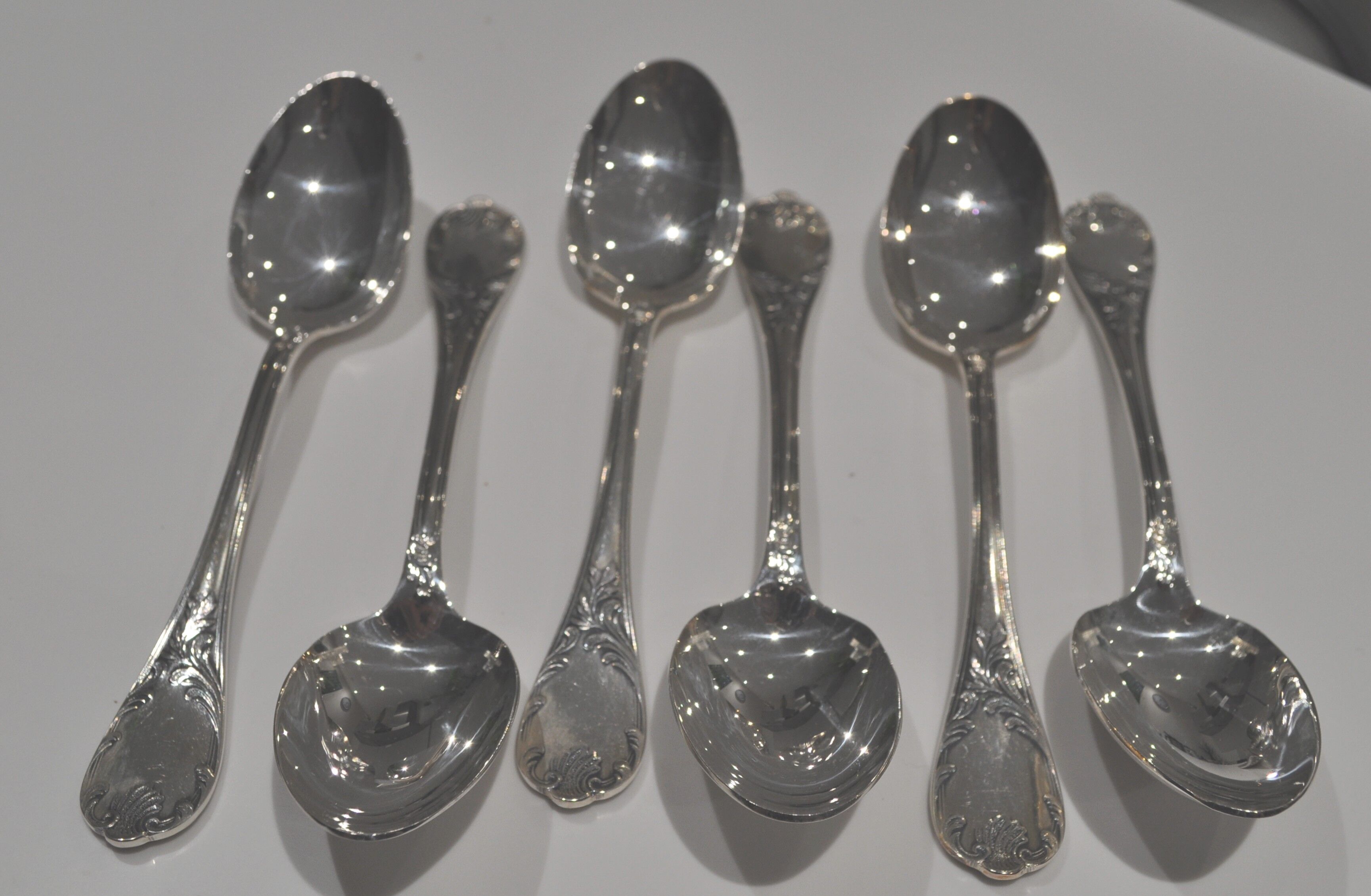 Set of 6 spoons Marly Christofle