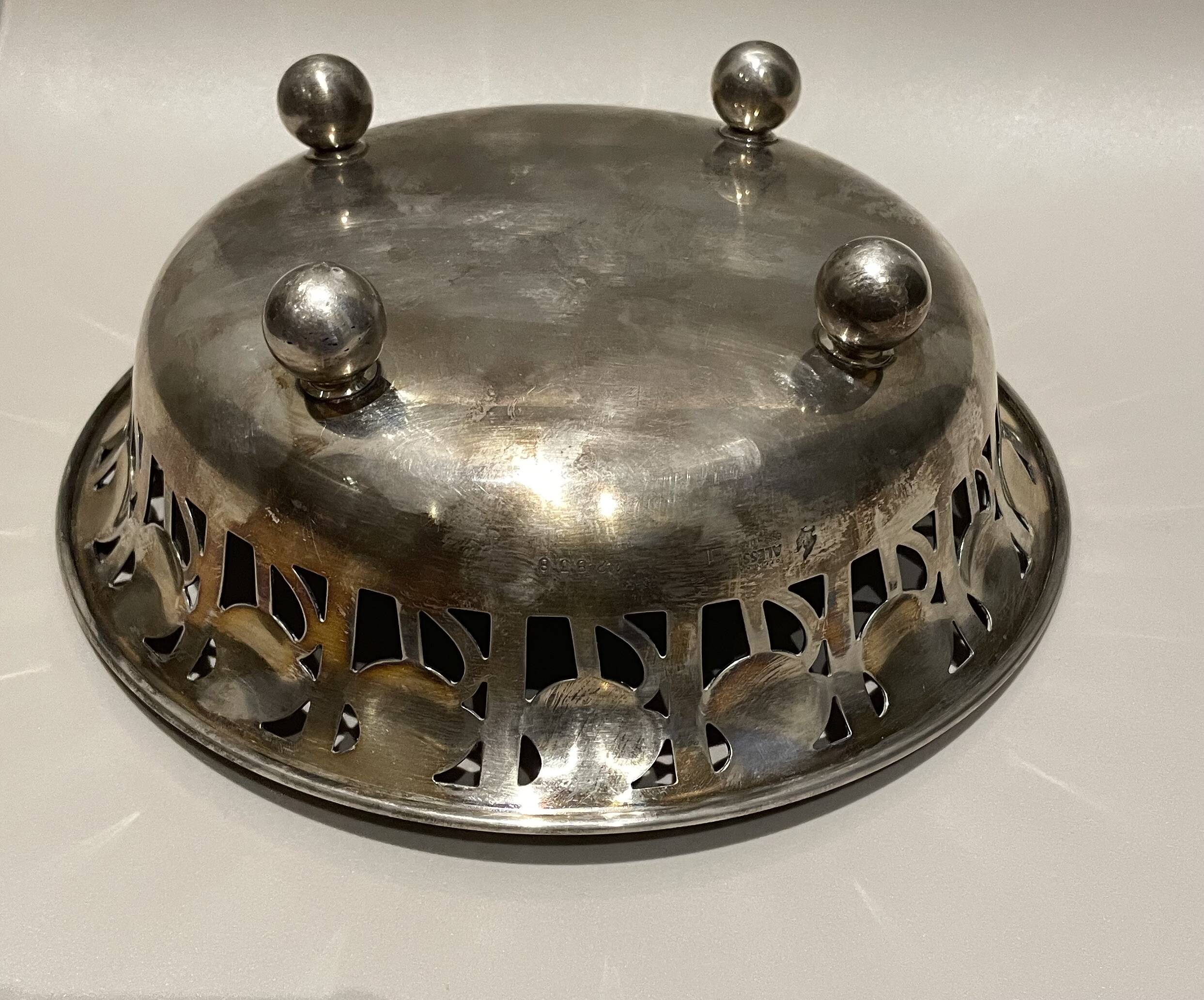 Coupe Alessi 1983 Josef Hoffmann Art-Deco / Wiener Werkstatte 'Rosenschale'