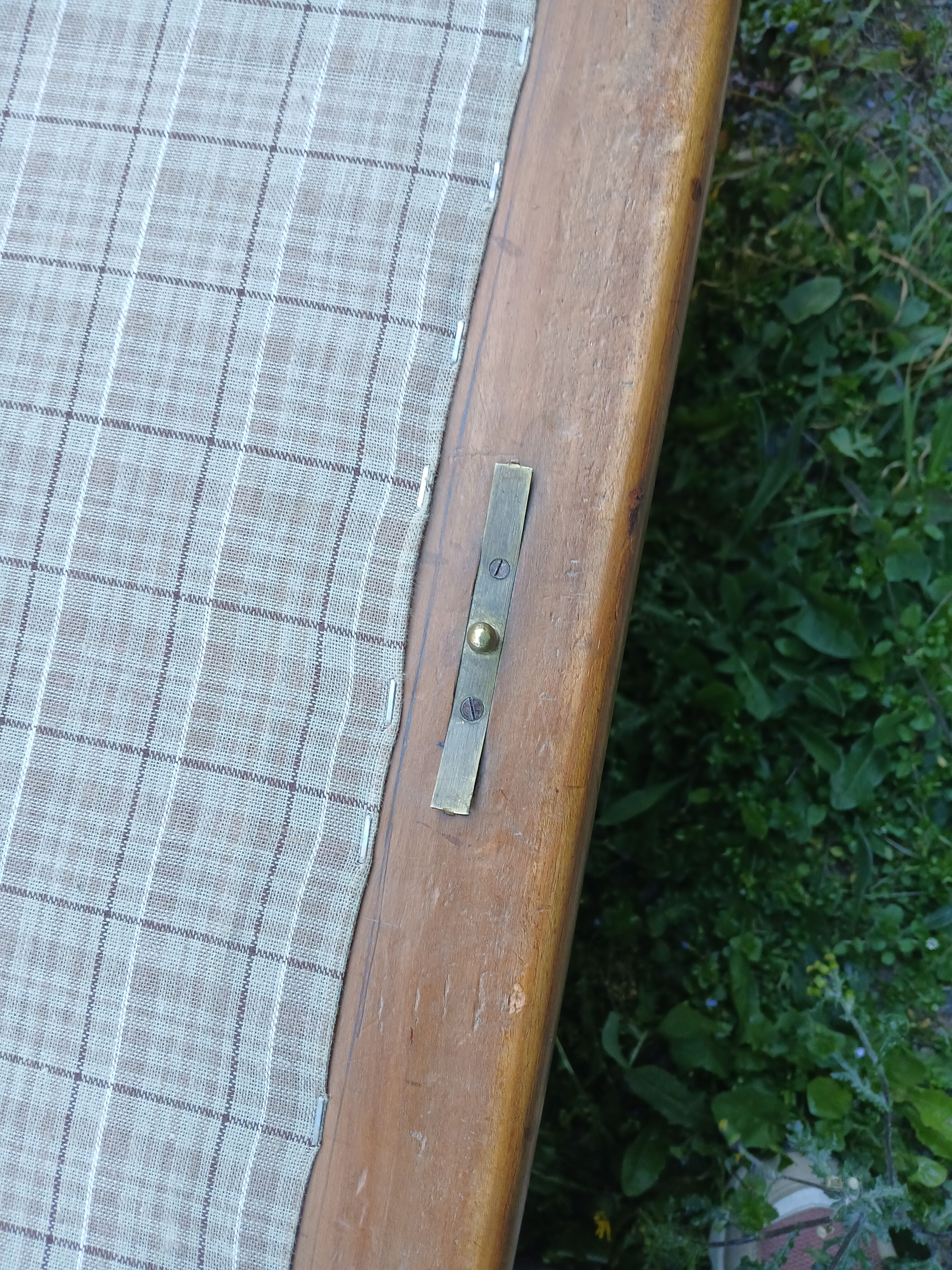 Revisited antique wooden chest