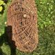 Basket with wicker handle picking vegetable garden mushrooms