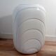 Monumental white ceramic vase West Germany 70s