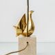 Pair of Philippe Jean Sculptural Brass Bird Table Lamps, Signed Limited Editions