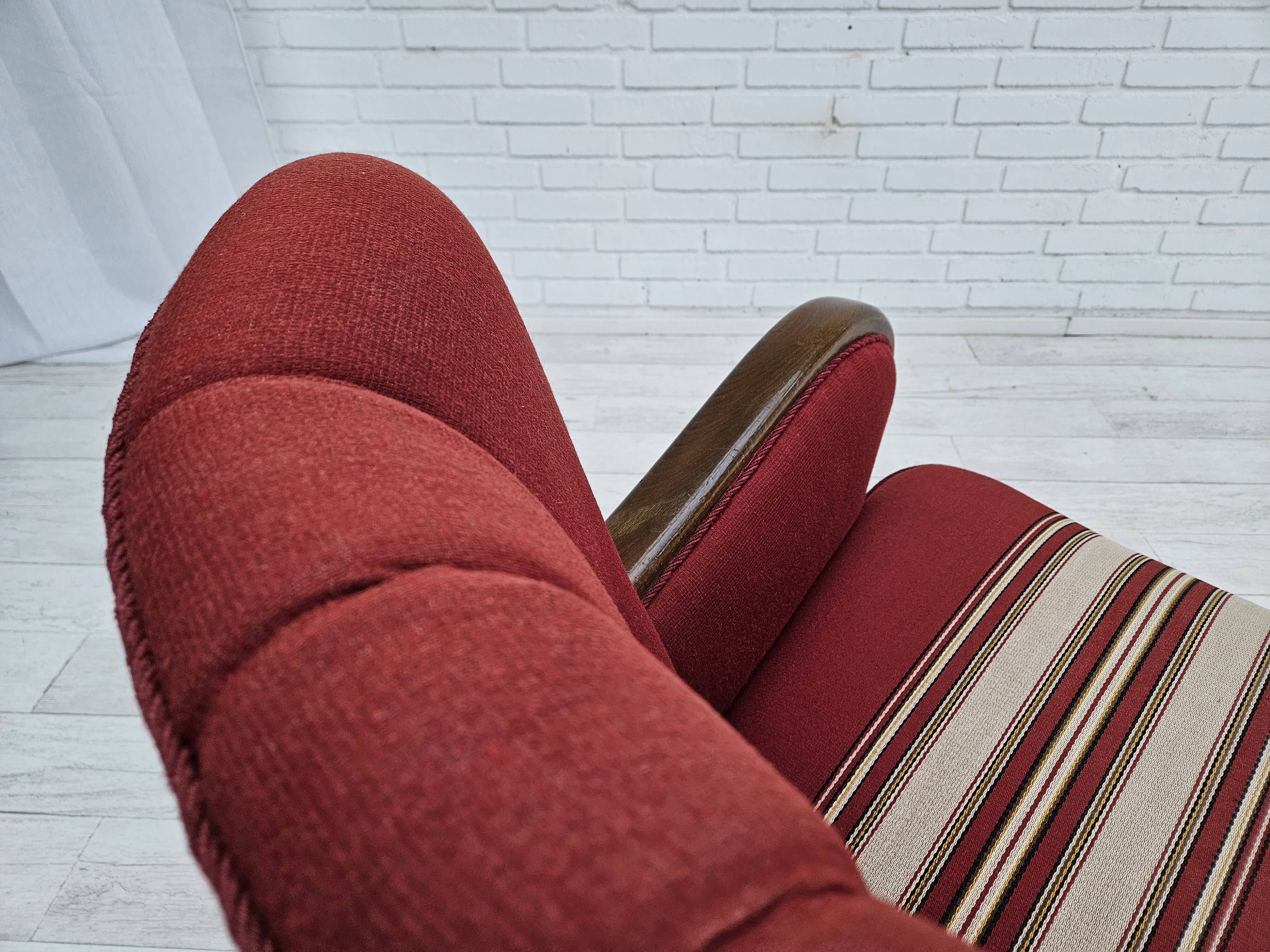 1960s, Danish 3-seater sofa by Alfred Christensen, furniture wool.