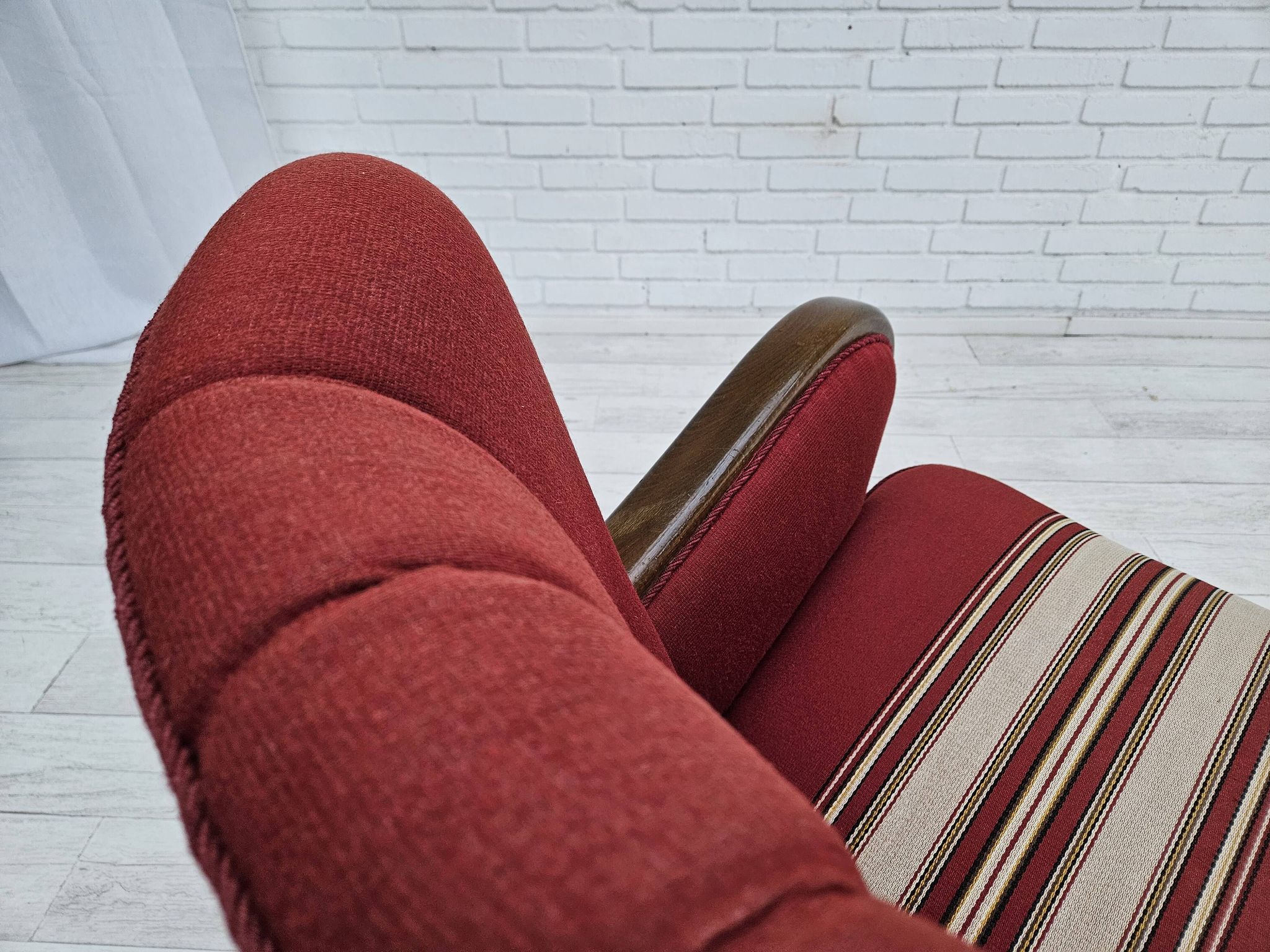 1960s, Danish 3-seater sofa by Alfred Christensen, furniture wool.
